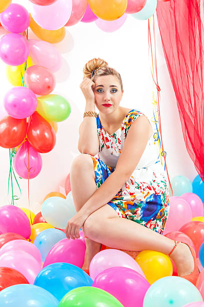istock Young woman at a party 511475385