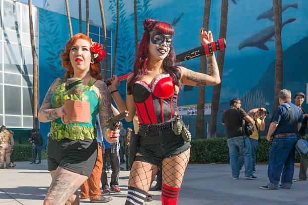 Long Beach, CA - USA - February 20, 2016: during the Long Beach Comic Expo.