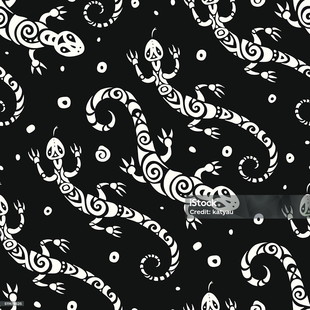 Lizard Design Patterns Lizards Seamless Pattern Stock Illustration - Download Image Now ...