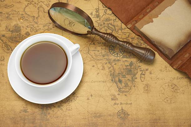 istock Travel Or Adventure Concept With Arrangement On The Old Map. 511484618