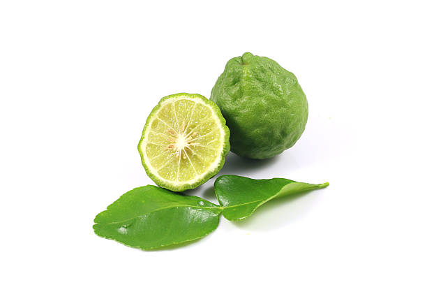 istock group of bergamot and leaf on isolated background. 511485064