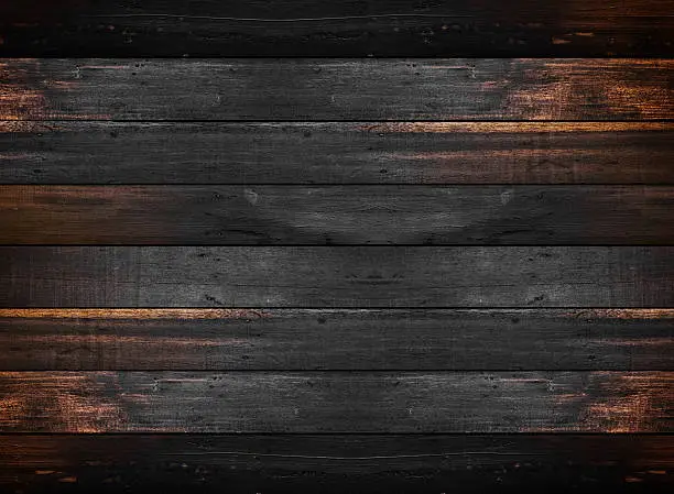 Photo of dark wood texture