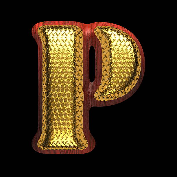 istock golden alphabet with red wood 511506475