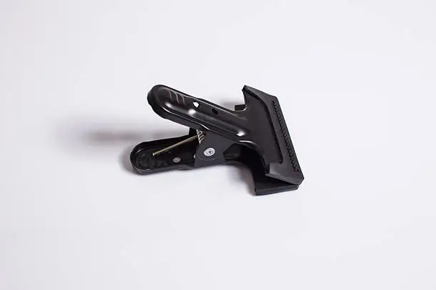 document clip/clamp on white background