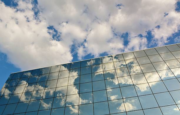 istock Glass facade of modern office building 511509117
