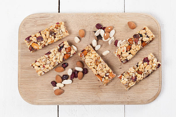istock Granola bars with nuts, seeds and cranberries 511513518