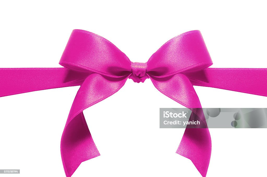 Pink Ribbon Stock Photo - Download Image Now - Breast Cancer Awareness  Ribbon, Tied Bow, Bowing - iStock