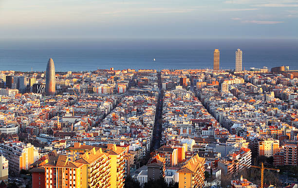 istock Cityscape of Barcelona, Spain 511518280