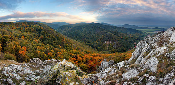 istock Mountain panorama in Slovakia - Small Carpathian 511518328