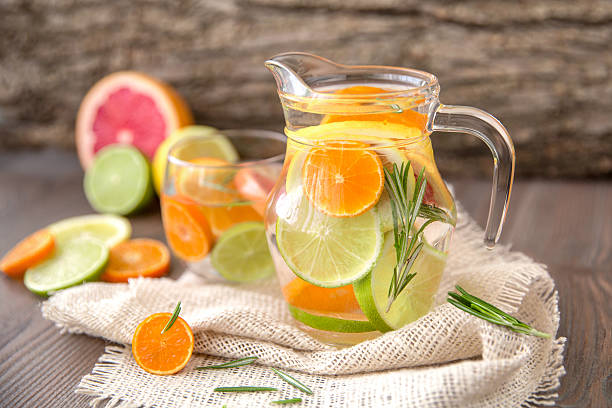 istock Detox Water with citruses and rosemary 511518696