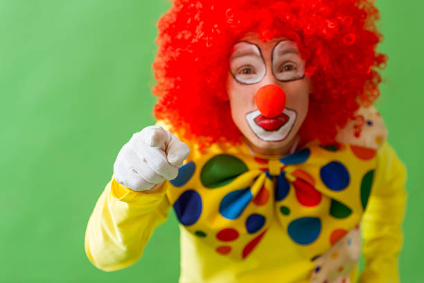 istock Funny playful clown 511519770