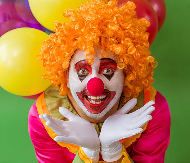 istock Funny playful clown 511522258