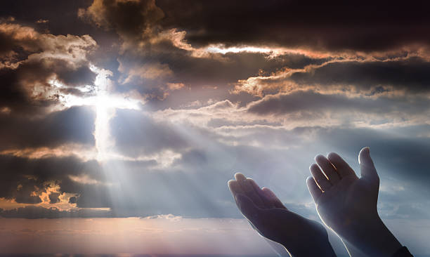 istock Crucifix From Heaven - Faith And Prayer 511522420