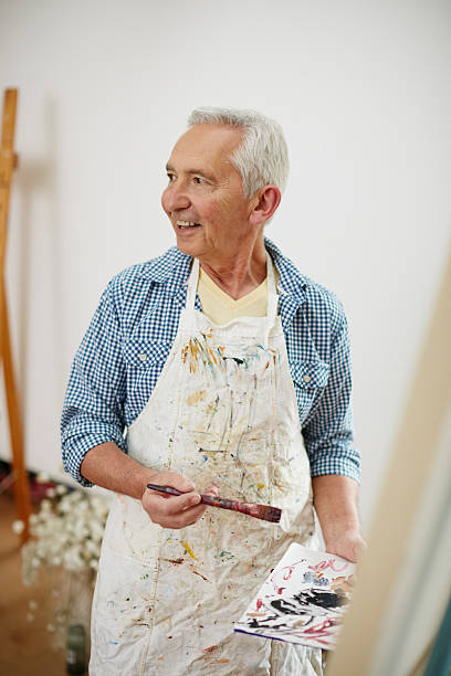 istock Inspiration exist, but it has to find you working 511524240