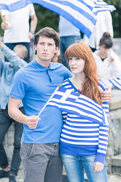 istock Couple on anti government protest 511527266
