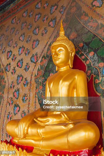 Golden Buddha Stock Photo - Download Image Now - Adult, Asia, Asian Culture