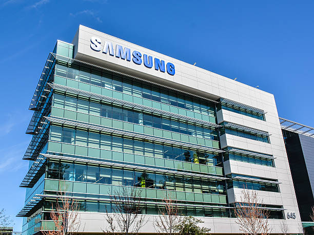 Samsung Research America, Mountain View, CA stock photo