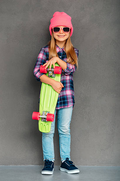 istock Cool skater girl. 511528162