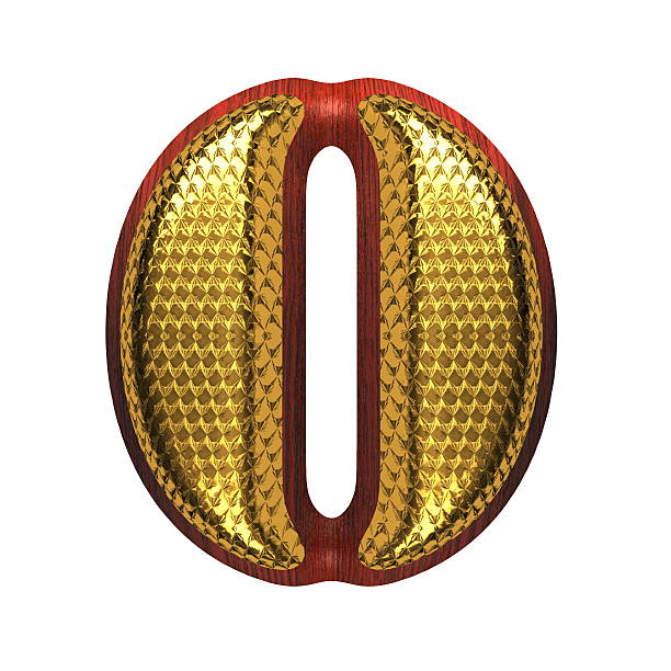 istock golden figure with red wood 511528669