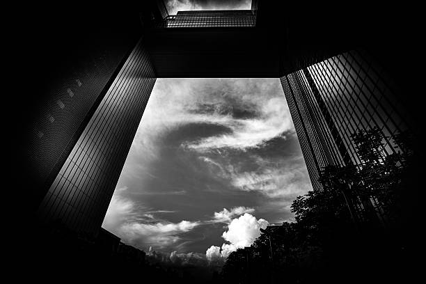 istock Hong Kong Modern Architecture B&W 511533238