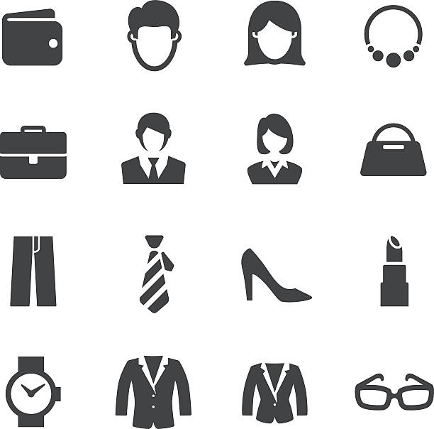 Personal Image Icons - Acme Series View All: dress shoe stock illustrations