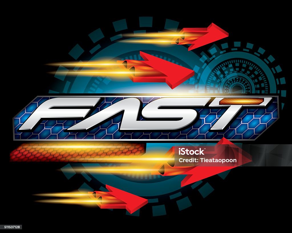 Very Fast Sign Fast Speed Concept Vector Stock Illustration - Download Image Now ...