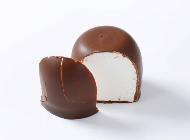 istock Chocolate-coated marshmallow treat 511537860