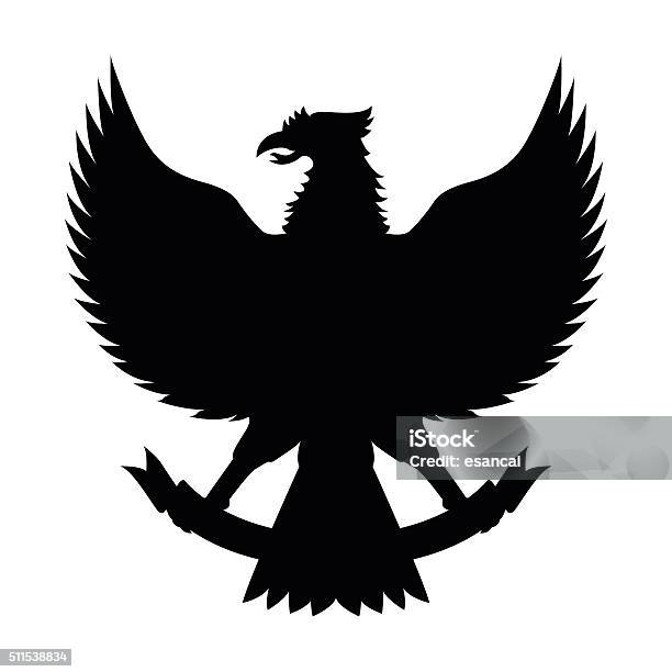 Garuda Vector Simple Garuda Vector Stock Illustration - Download Image Now - Garuda ...