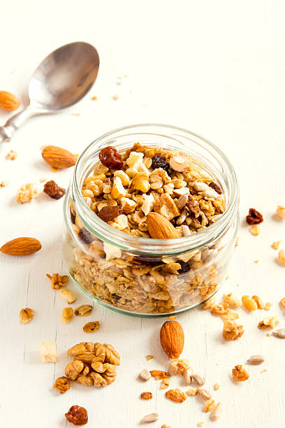 istock Homemade granola with nuts 511539566
