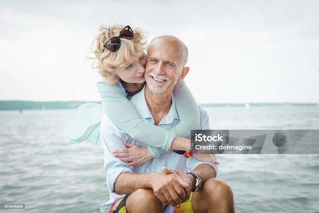 Portrait of a happy senior couple Portrait of a happy senior couple. 65-69 Years Stock Photo