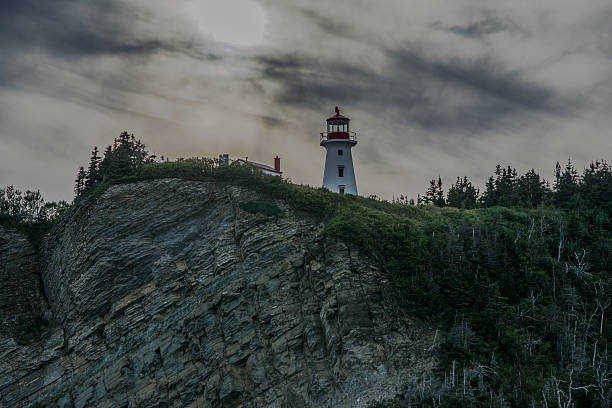 istock Isolated lighthouse at the end of the world 511576095
