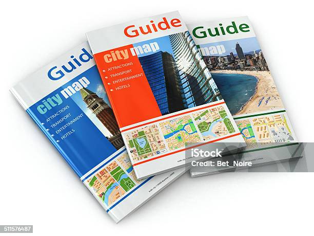 Travel Guide Books Stock Photo - Download Image Now - Guidebook, Guide - Occupation, Book