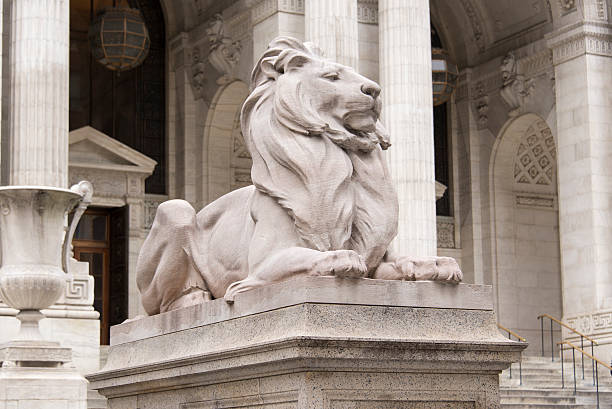 istock Lion statue at the New York Public Library 511582136