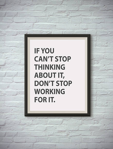 istock Inspirational motivating quote on picture frame. 511583990
