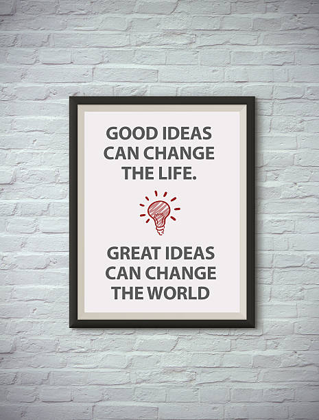 istock Inspirational motivating quote on picture frame. 511584442