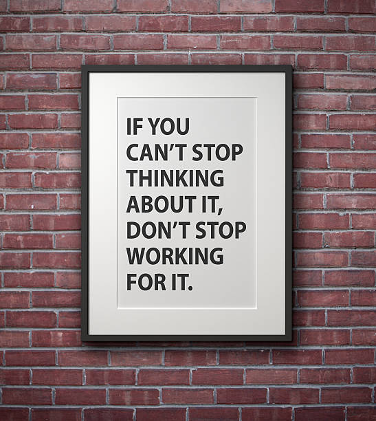 istock Inspirational motivating quote on picture frame. 511584476
