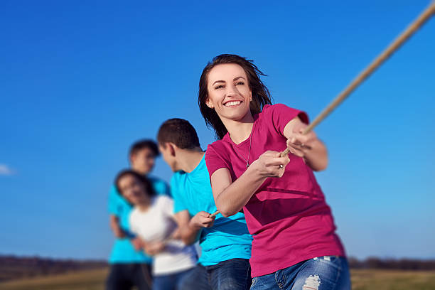 istock leisure, fun, tug of war 511587466