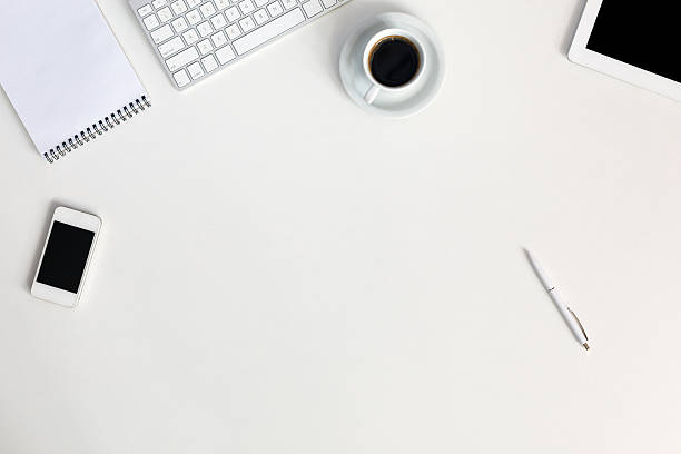 istock Electronic and Business Items dropped in creative Disorder 511587600