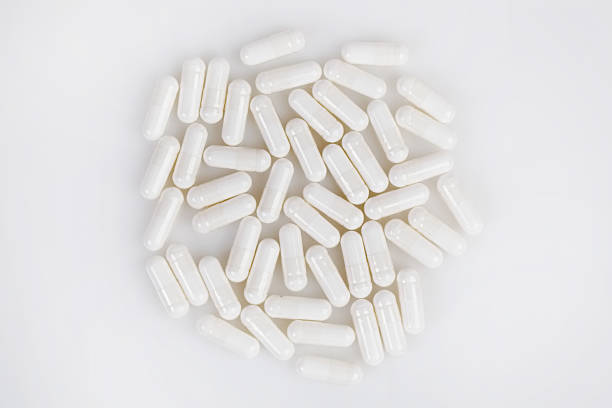 istock Medical pills on a white background 511591882