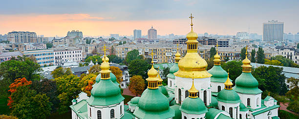 istock Cupola of St. Sophia Cathedral. Kiev 511592308
