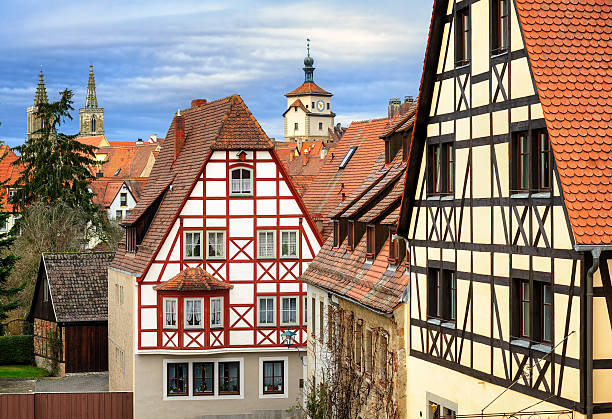 istock Traditional architecture in Rothenburg, Germany 511595638