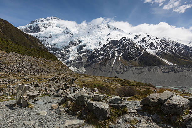 istock Beautiful view and glacier in Mount Cook National Park 511596534