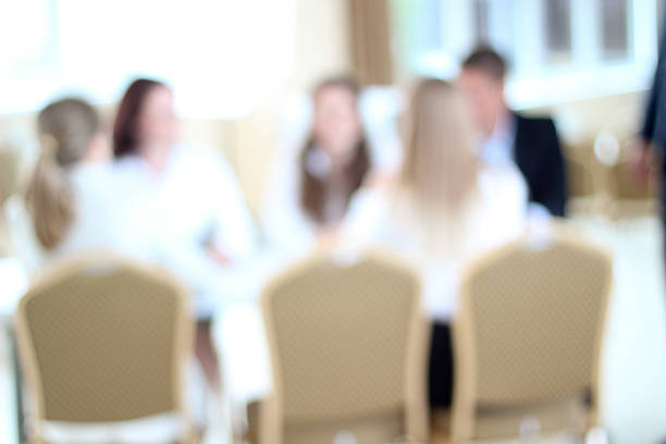istock Blur background:Business People Having Board Meeting In Office 511597020