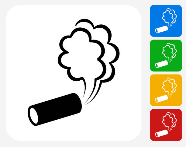 teargas Icon Flat Graphic Design teargas This 100% royalty free vector illustration features the main icon pictured in black inside a white square. The alternative color options in blue, green, yellow and red are on the right of the icon and are arranged in a vertical column. tear gas can stock illustrations