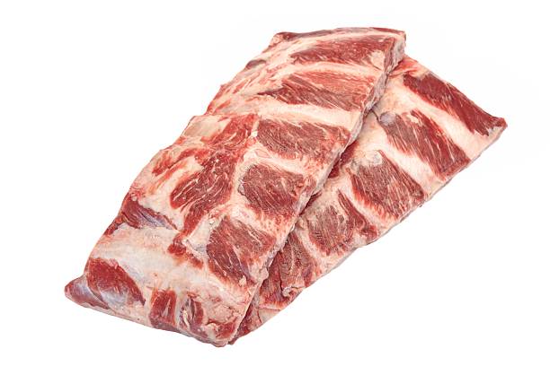 istock Beef Meat. Raw Black Angus Marbled Beef Ribs Isolated 511601008