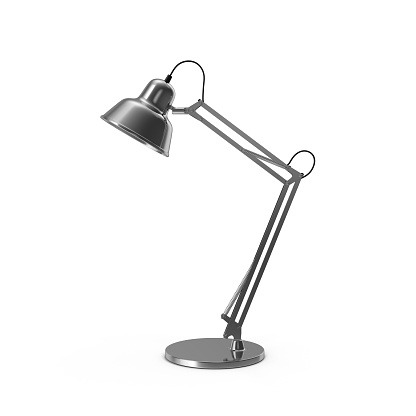 An isolated image of a Desk Lamp