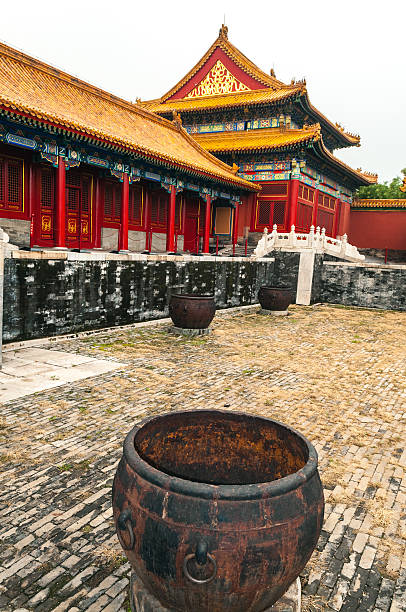 istock Historic Architecture , Forbidden City ,water container, Beijing, China 511606660