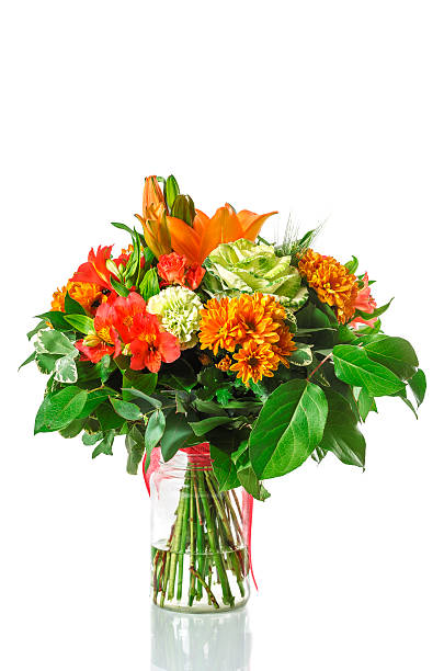 istock Bouquet of  brassica, rose, alstroemeria, hydrangea, Chrysanthem 511610496