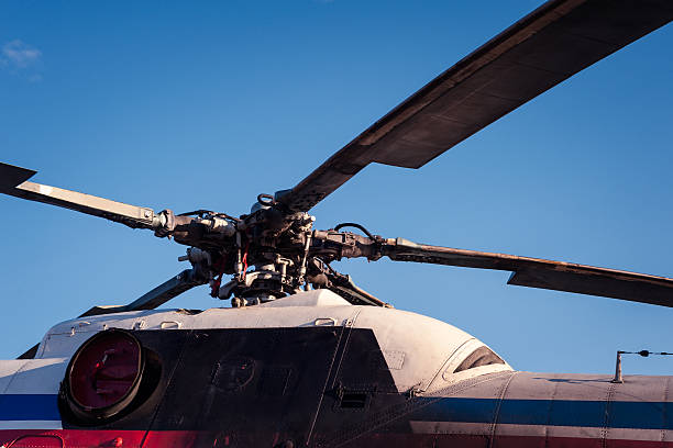istock Propeller blade of helicopter 511619445