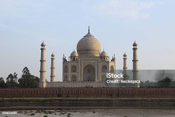 The Taj Mahal In India Stock Photo - Download Image Now - Agra, Architectural Dome, Culture of India